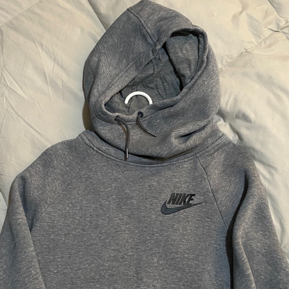 Nike Cowl Neck Gray Hoodie